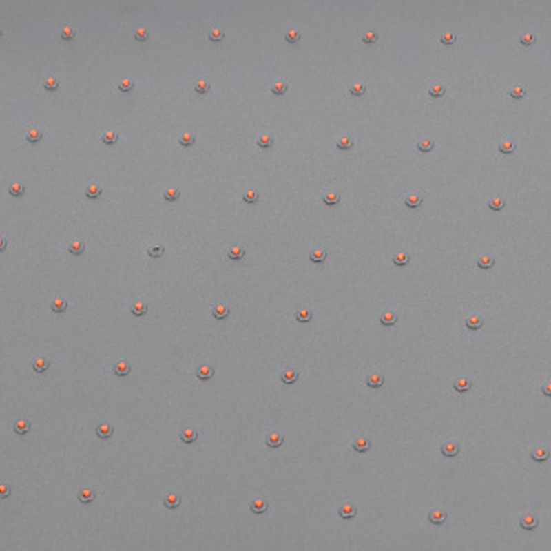 Lisslune | Rectangular Gray Showerhead Combo Standard Spray Pattern Showerhead