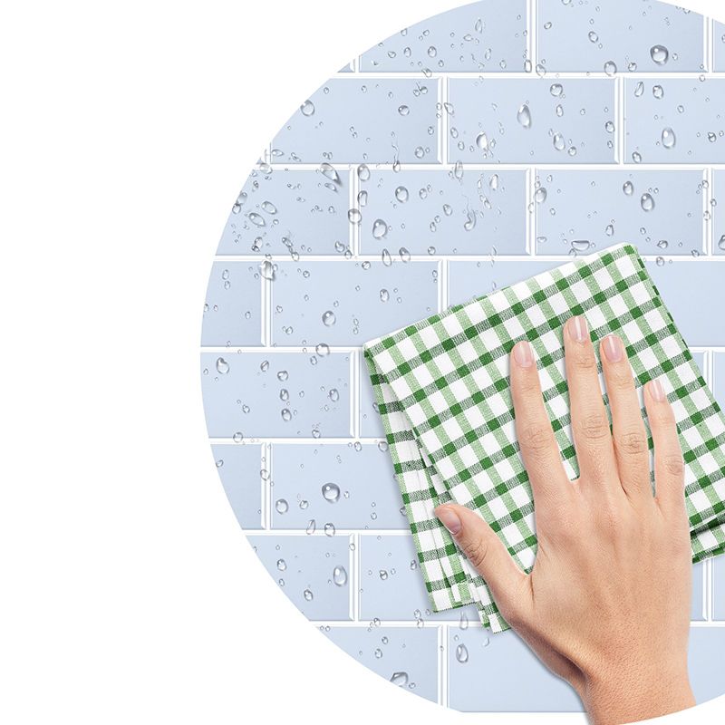 Lisslune | Wall Tiles Floor Tile Kitchen Brick Look Waterproof Peel and Stick Wall Tiles Floor Tile