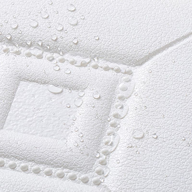 Lisslune | Glam Style Foam Water-Resistant Wall Cladding Living Room 3D Embossing Wall Cladding