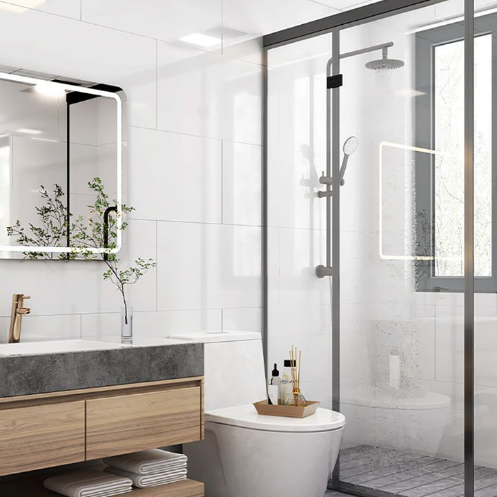 Lisslune | 10-Pack 12" x 23" PVC rectangular Peel & Stick subway tile kitchen and bathroom