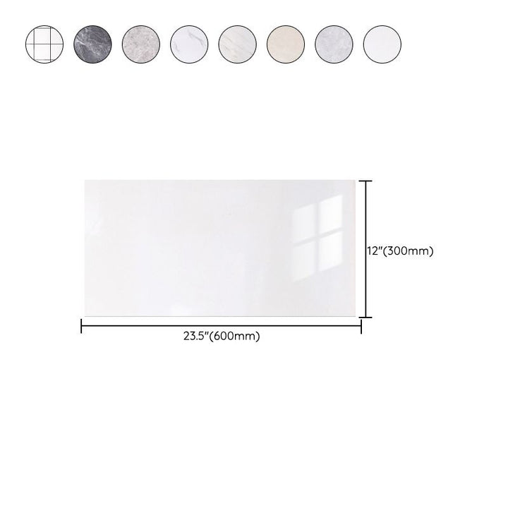 Lisslune | PVC Peel and Stick Back Wall Tile Modern Peel and Stick Back Wall Tile