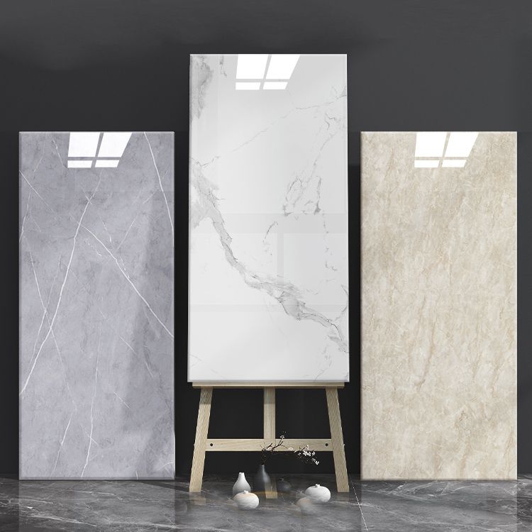 Lisslune | Simple Tile Wallpaper Plastic Waterproof Peel and Stick Back Wall