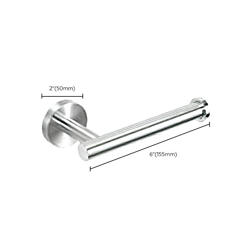 Lisslune | Metal Simple Bathroom Accessories as a Single Piece or in a Set in Silver