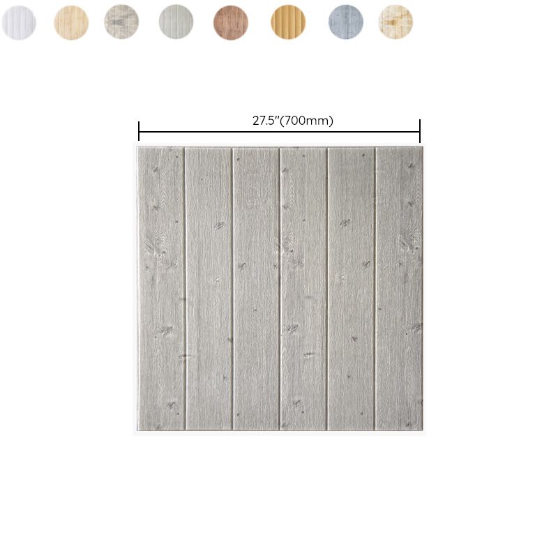 Lisslune | Modern Tin Back Panel Smooth Thickened Wall Ceiling Wood Grain Design