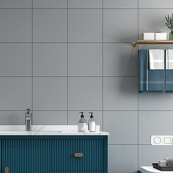 Lisslune | Plastic Square Peel & Stick Mosaic Tile Grid for Backsplash