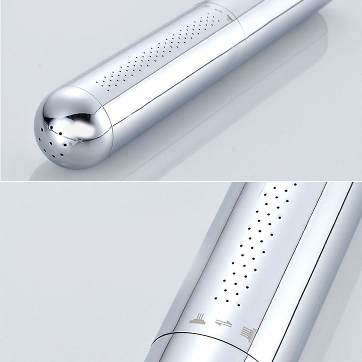 Lisslune | Simple Handheld Shower Head Square 304 Stainless Steel Shower Head