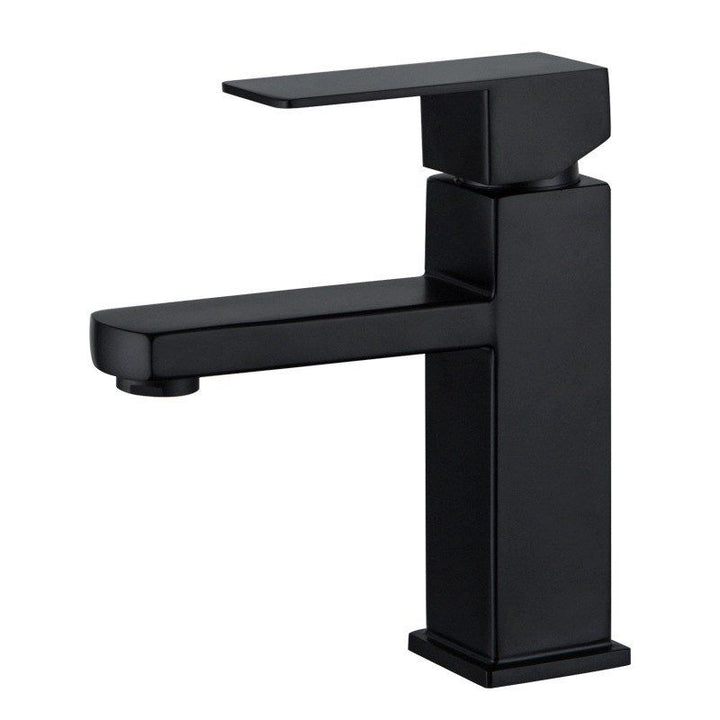 Lisslune | Modern sink faucet centerset bathroom sink faucet in black