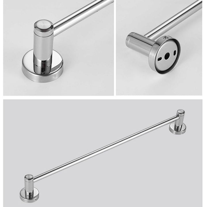 Lisslune | Modern bathroom accessories Bathroom shelf Towel rail Stainless steel bathroom accessory set