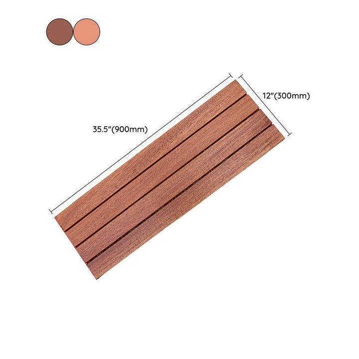 Lisslune | Wood Decking Waterproof Composite Paving Tiles