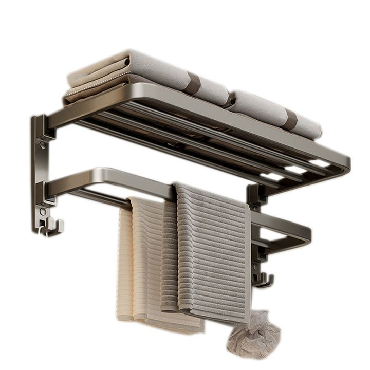 Lisslune | Modern Towel Rod Bathroom Set Bathroom Shelf Bathroom Accessories Kit