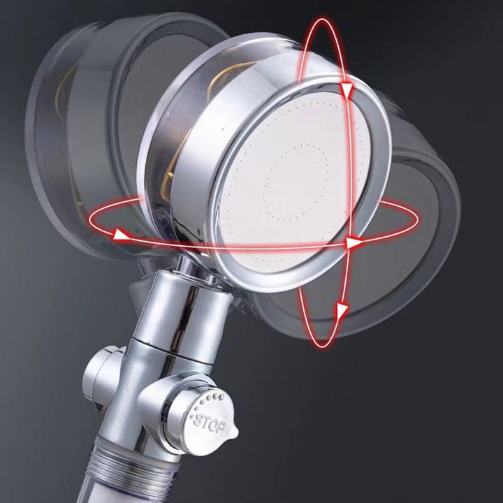 Lisslune | Plastic Showerhead Contemporary Handheld Showerhead with Water Filtration