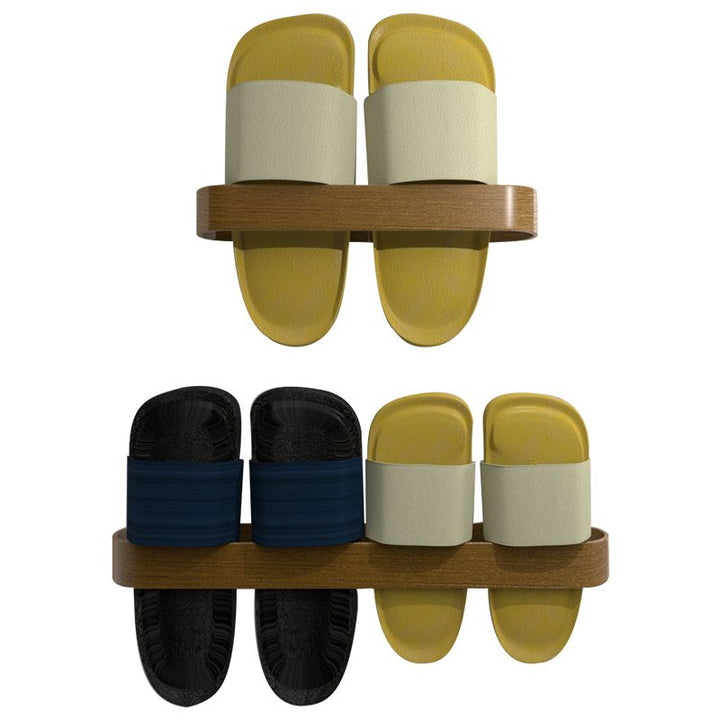 Lisslune | 2-piece modern bathroom hardware set in gold/black, towel holder