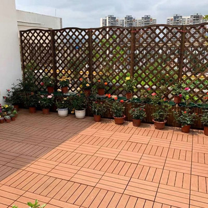 Lisslune | Composite Deck Board Solid Color Installation Boards Made of Wood