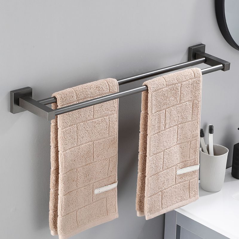 Lisslune | Modern Bathroom Accessories Hardware Set Gray Bathroom Hardware Set