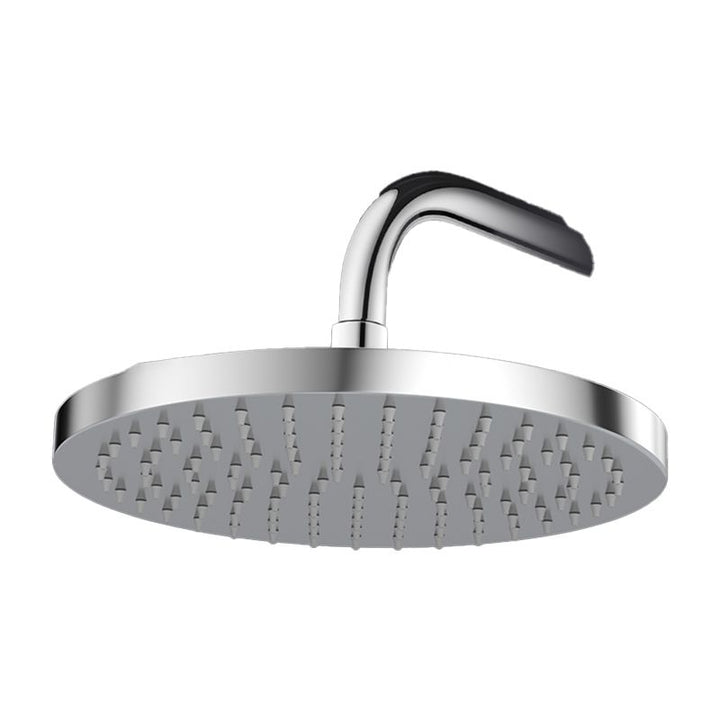 Lisslune | Metal Shower Combo Contemporary Fixed Shower Head with Round and Rectangular Shape