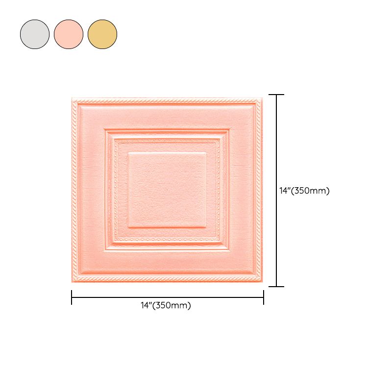 Lisslune | Contemporary Wall Shelves 3D Brick Bathroom Wall Panels Set of 2