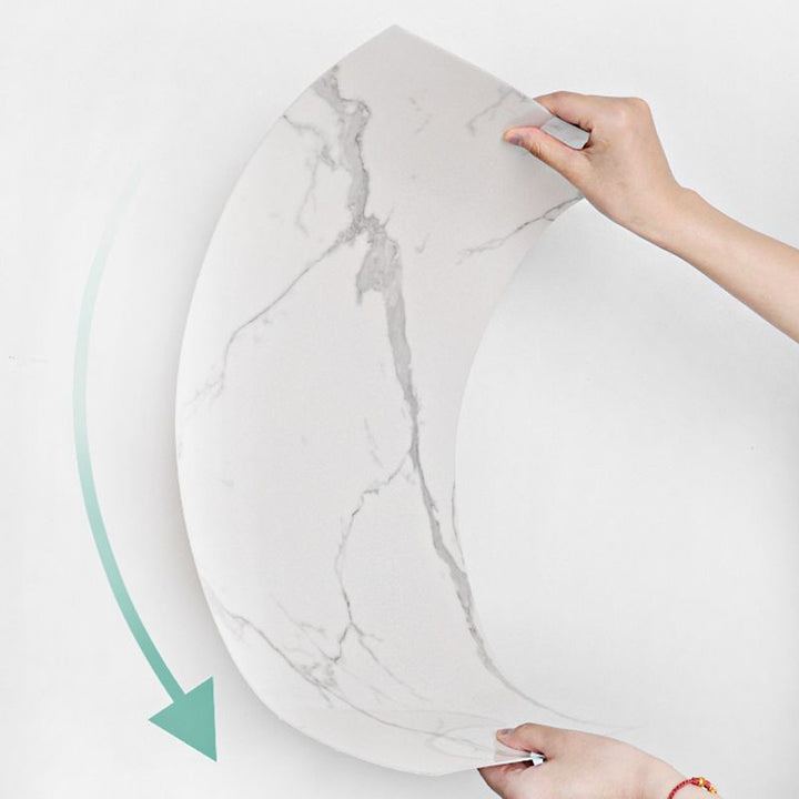 Lisslune | PVC Peel and Stick Back Wall Tiles Rectangular Waterproof Single Tile Wallpaper