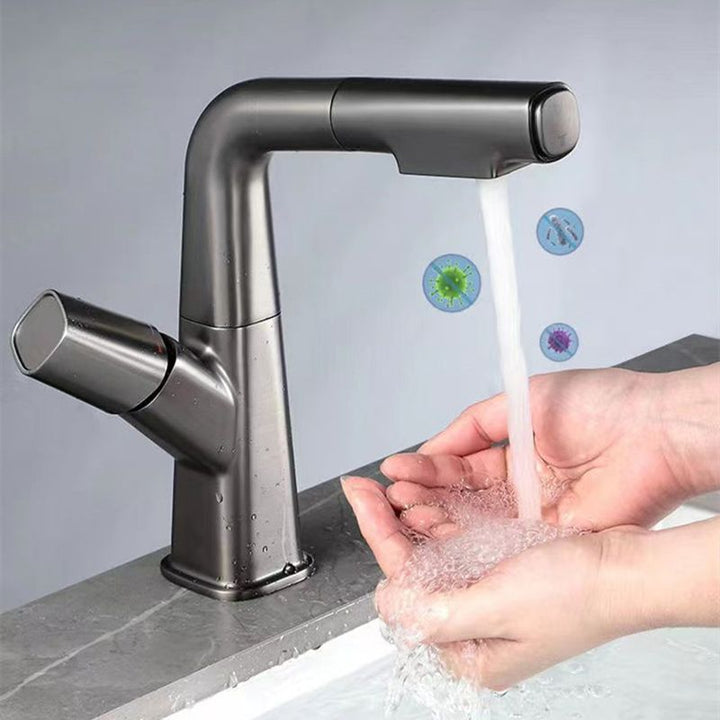 Lisslune | Single-Lever Faucet Contemporary Style Basin Faucet for Bathroom