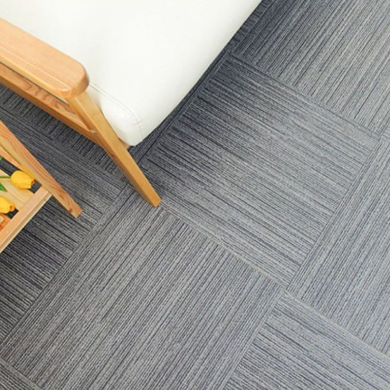 Lisslune | Square Scratch Resistant Plastic Floor Waterproof Peel & Stick Floor Tiles