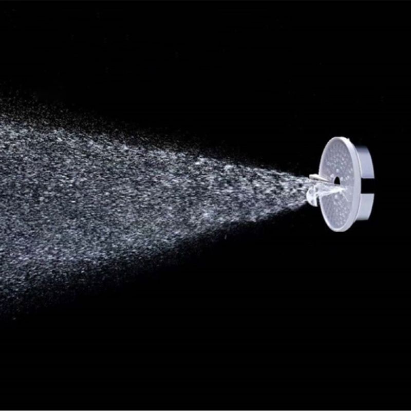 Lisslune | Matt Black Hand Shower Modern 3-Stream Round Wall Mounted Hand Shower