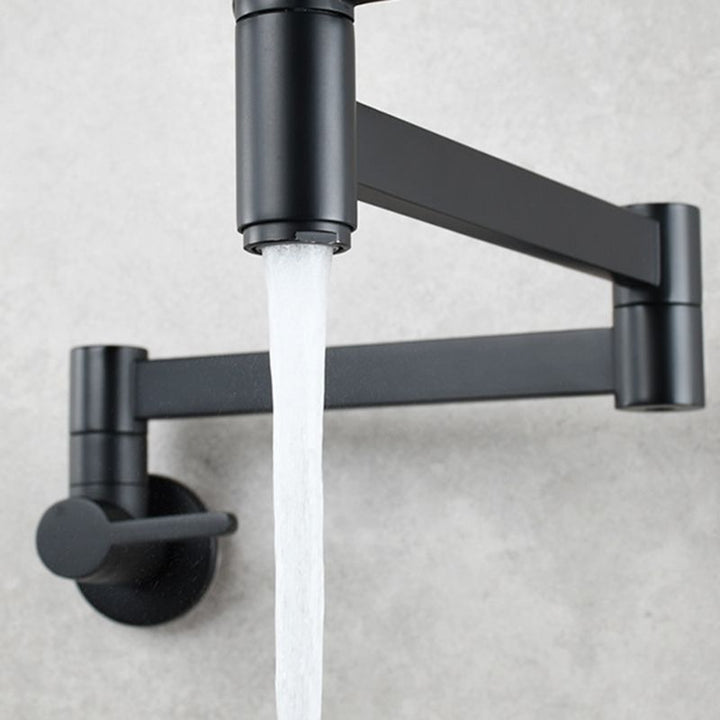 Lisslune | Beautiful Wall-Mounted Brass Fixtures Stain-Resistant Wall-Mounted Bathroom Faucet