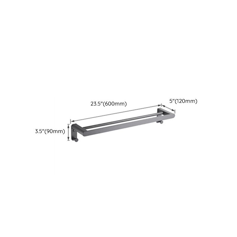 Lisslune | Modern Stainless Steel Towel Ring Bathroom Set Bathroom Shelf Bathroom Accessories Set