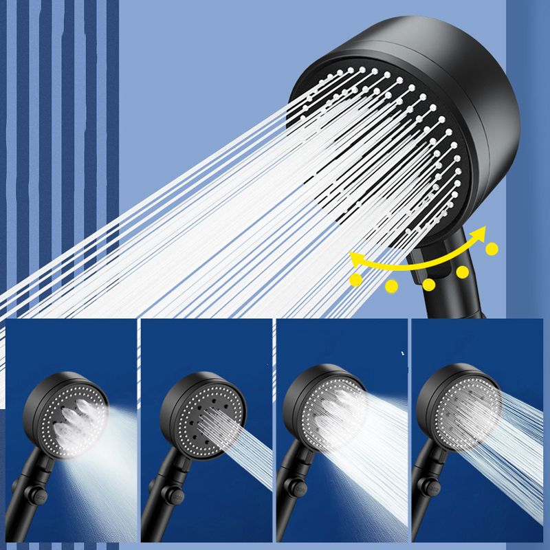 Lisslune | Metal Shower Head Combo Modern Adjustable Spray Pattern Hand Shower