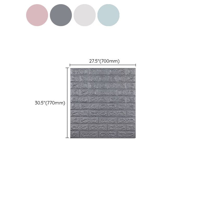 Lisslune | Back Wall Panels 3D Embossing Peel and Stick Wall Covering for the Living Room