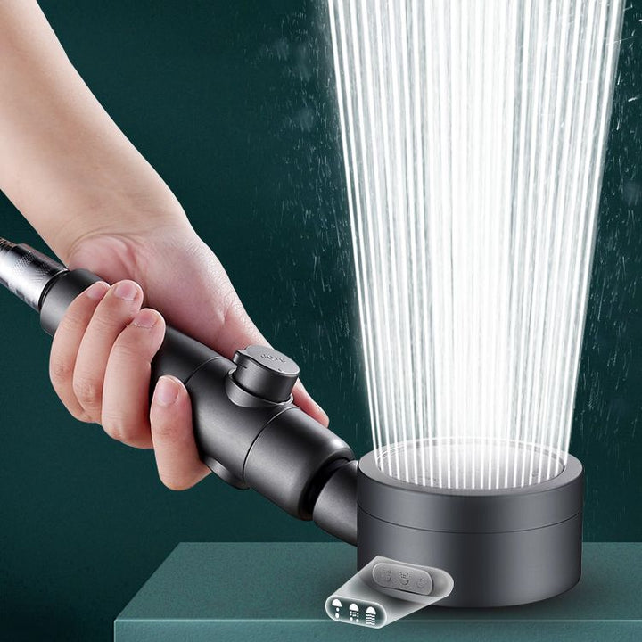 Lisslune | Plasti Showerhead Contemporary Handheld Showerhead with Adjustable Water Flow