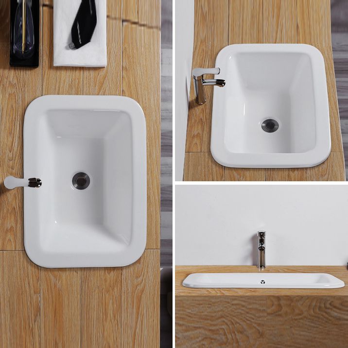 Lisslune | Traditional square washstand ceramics metal base washbasin
