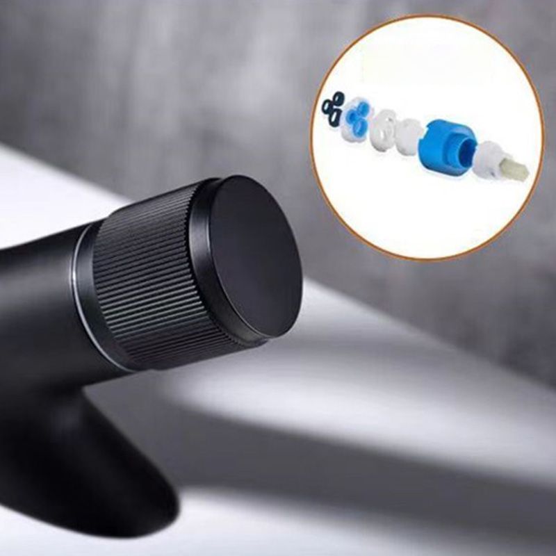 Lisslune | Modern center connection faucets single lever faucets with waterfall spout