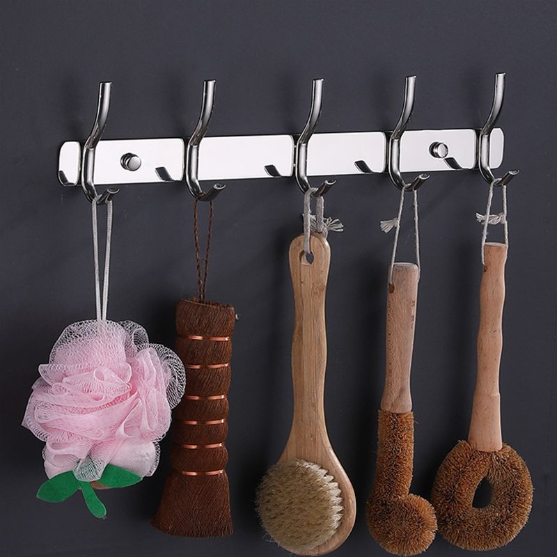 Lisslune | Modern Bathroom Set Stainless Steel Bathroom Shelf Bathroom Accessory Set