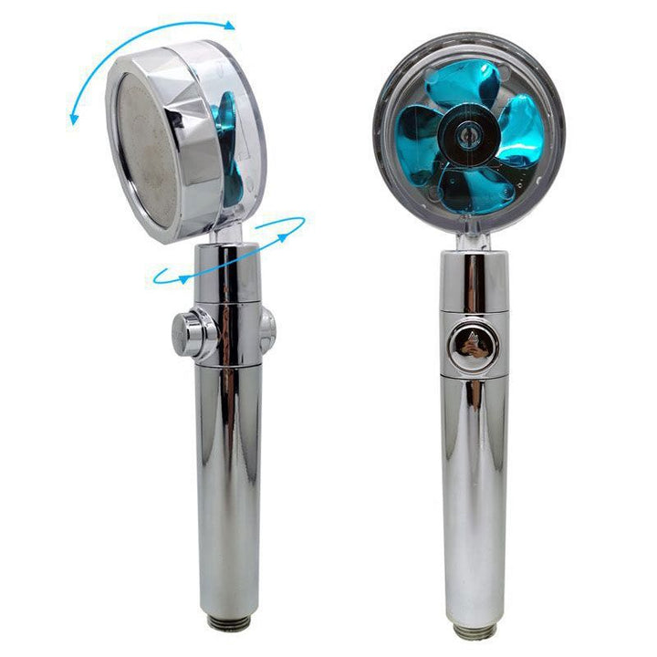 Lisslune | Contemporary Handheld Supercharged Shower Head Round Spray Head
