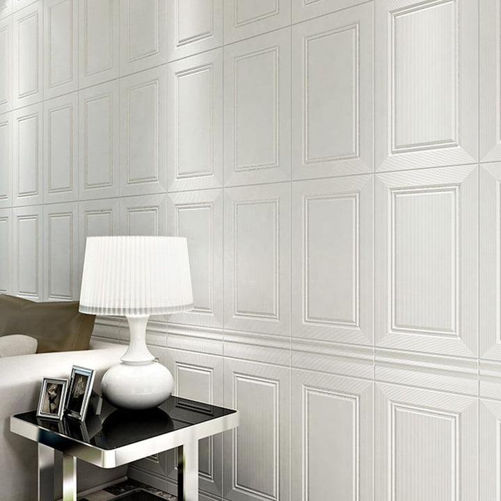 Lisslune | Scratch resistance 3D wall covering Waterproof peel and stick interior wall panel