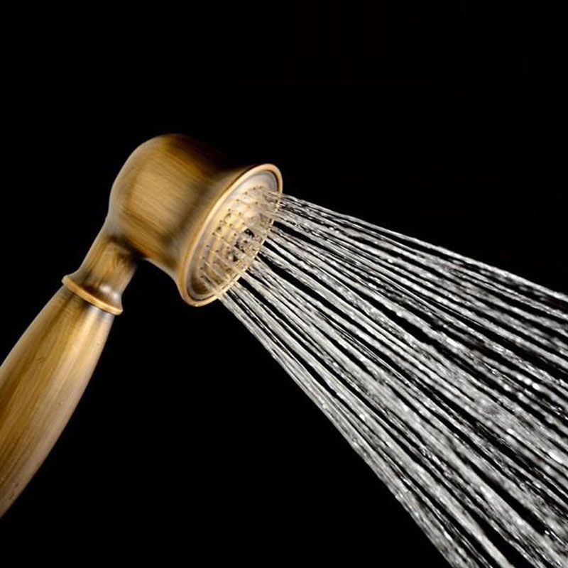 Lisslune | All-Copper Single-Function Handheld Showerhead European Style Antique Rain Showerhead
