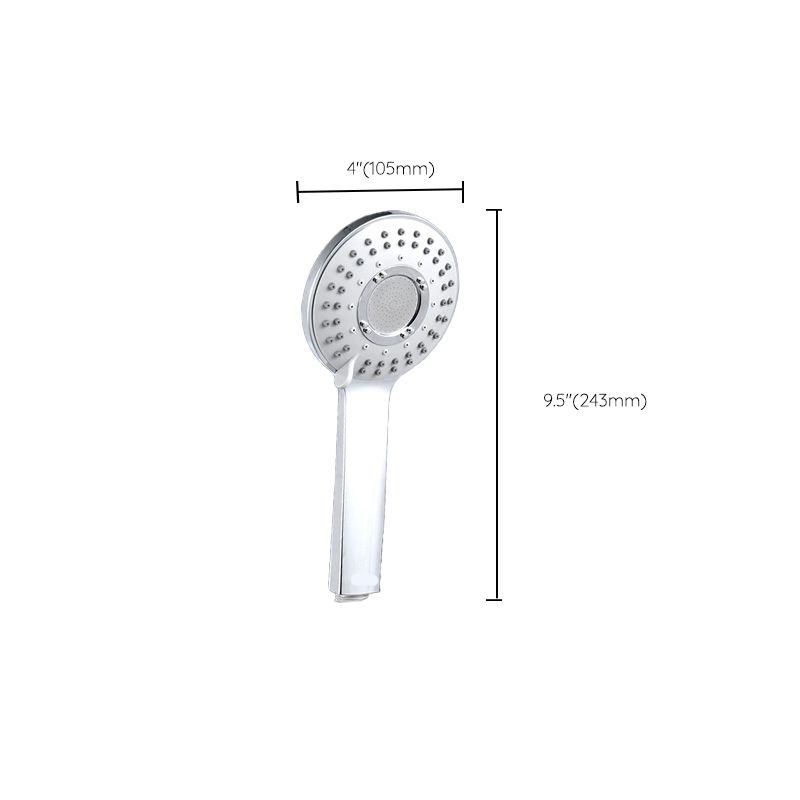 Lisslune | Round Self-Cleaning Handheld Shower Adjustable Water Flow Wall Mounted Hand Shower