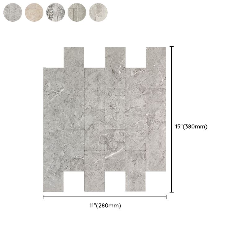 Lisslune | Subway Tile Wallpaper waterproof plastic adhesive tiles