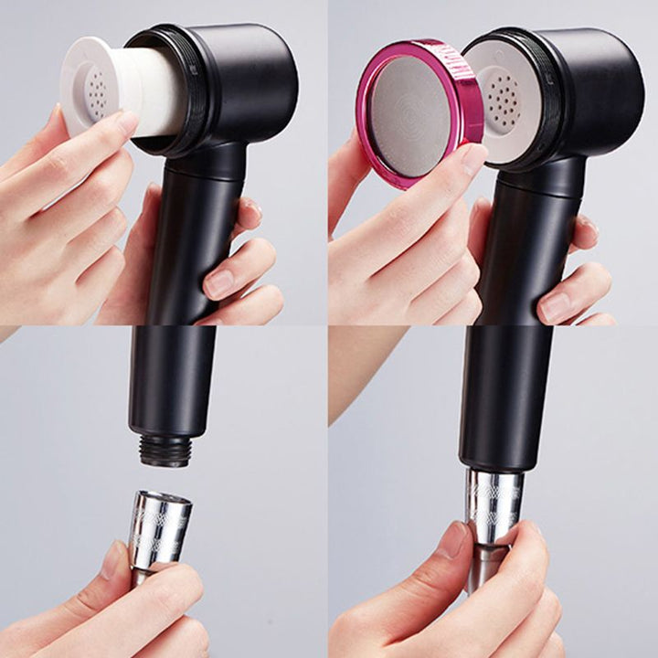 Lisslune | Water filtration shower head standard spray pattern handheld shower head