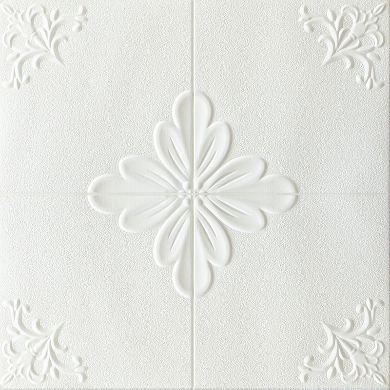 Lisslune | Interior Wall Cladding 3D Floral Print Peel and Stick Waterproof Wall Panels