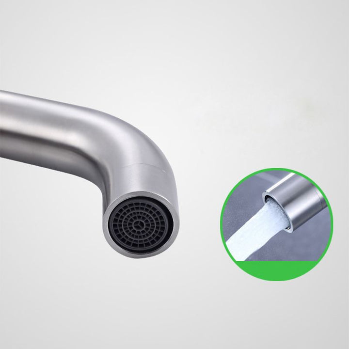 Lisslune | Modern Sink Faucet Single Handle Copper Sink Faucet for the Bathroom
