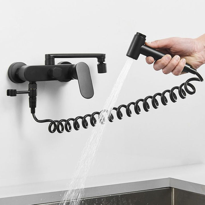 Lisslune | Metal Bathtub Faucet Trim Contemporary Lever Handle Bathtub Faucet Trim