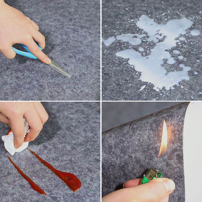 Lisslune | Vinyl flooring fireproof waterproof self-adhesive peel and stick