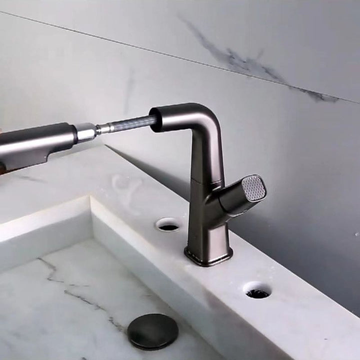 Lisslune | Single-Lever Faucet Contemporary Style Basin Faucet for Bathroom