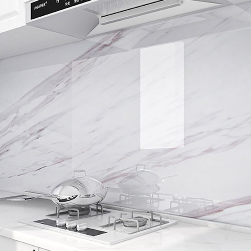 Lisslune | 23.6" Rectangular Single Plate PVC Peel and Stick Tile for the Kitchen