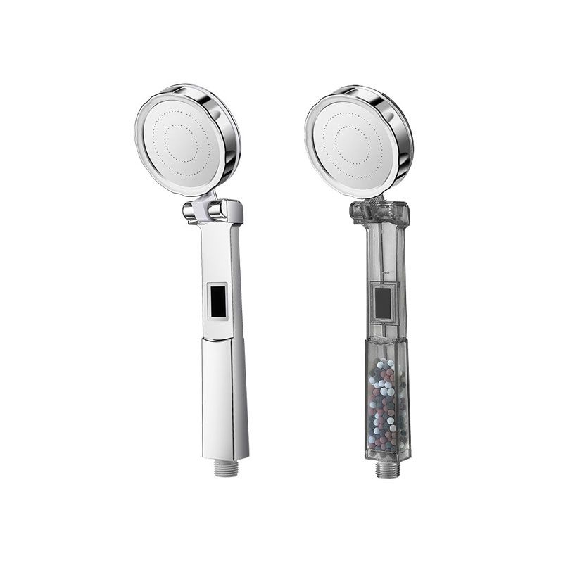 Lisslune | Standard Constant Temperature Shower Head Round Metal Adjustable Spray Pattern Shower Head