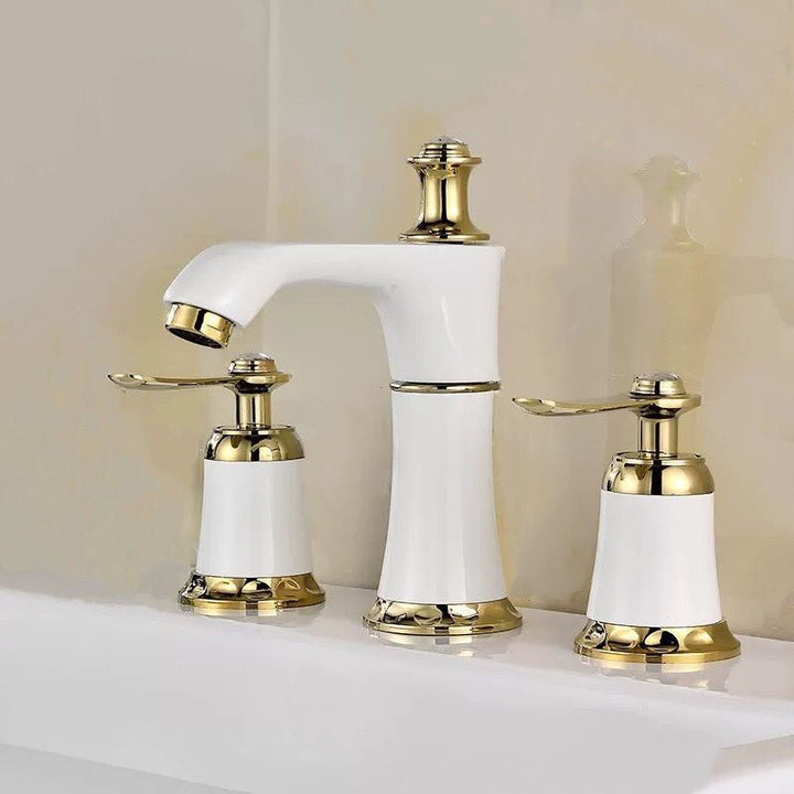 Lisslune | Glam Style Faucet Widely used sink faucet with 2 handles and 3 holes