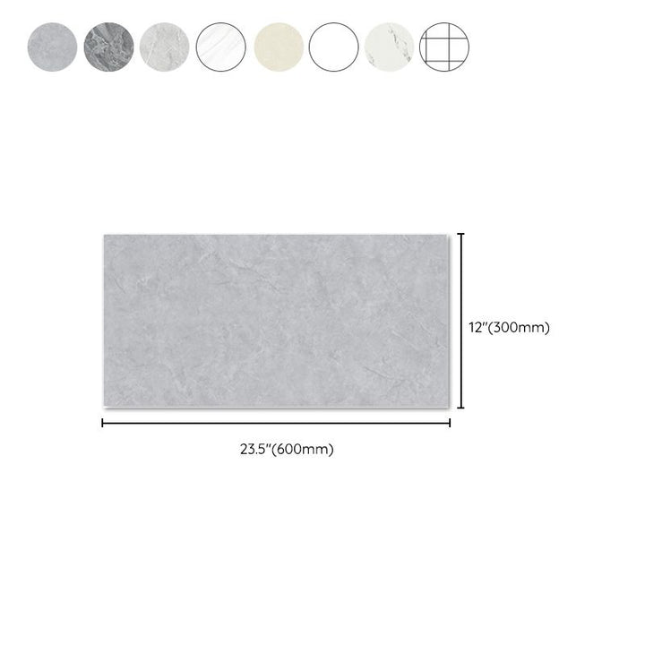 Lisslune | Plastic Peel & Stick Field Tile Waterproof Single Tile Wallpaper