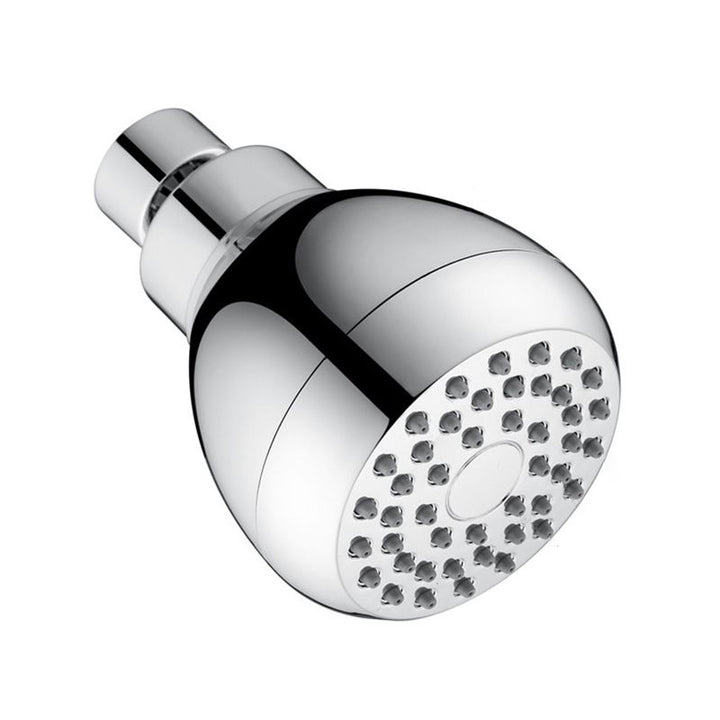 Lisslune | Silver Round Shower Head Standard Spray Pattern Wall Mounted Shower Head