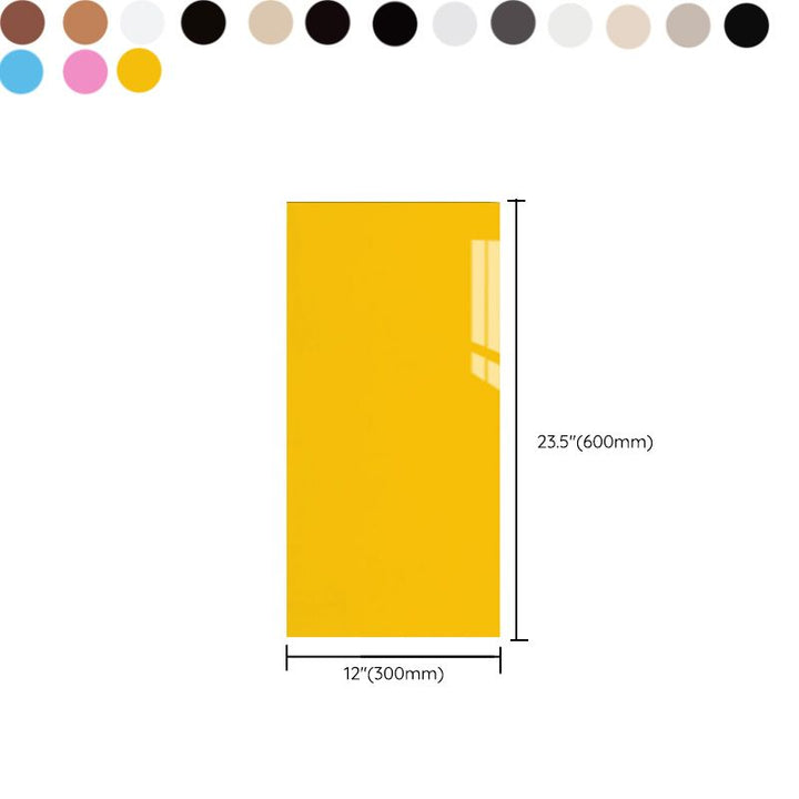 Lisslune | Single Tile Peel and Stick Tile Plastic Peel and Stick Tile with Rectangular Shape