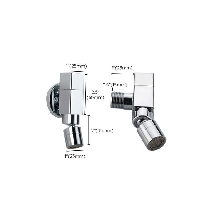 Lisslune | Industrial Wall Mounted Bathroom Faucet Handle Solid Brass Faucet